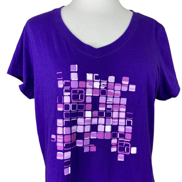 Made For Life T-shirt Purple Graphic Front Size Large - Picture 5 of 5